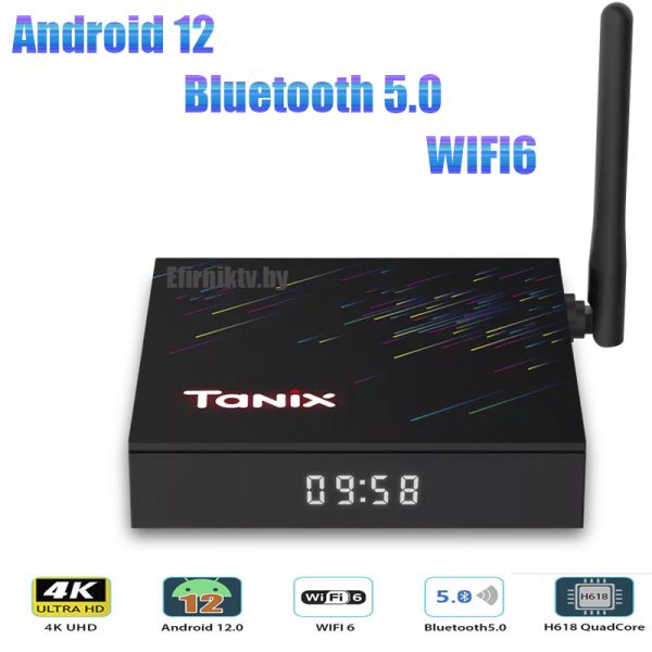 Tanix TX68 4/32 Смарт приставка Андройд ТВ Бокс